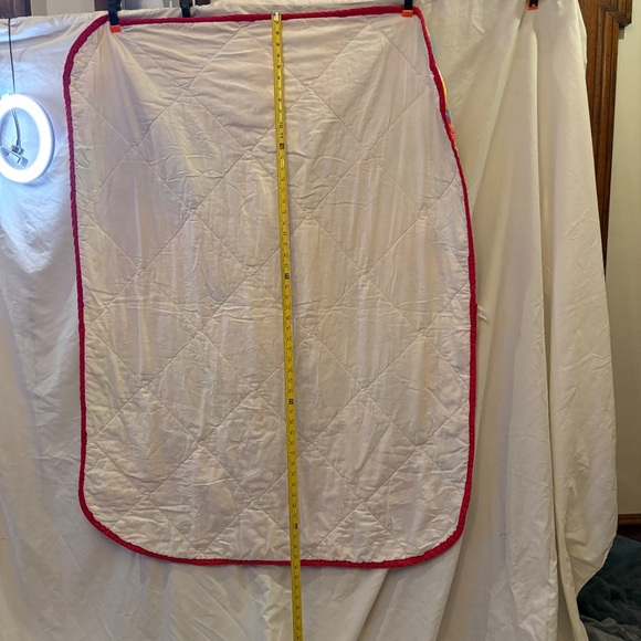 Vintage 1999 Riegel Sesame Street Quilted Crib Blanket Comforter Security USA - Picture 7 of 10